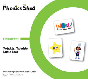 Twinkle Book Week Phonics Shed Resources - World Nursery Rhyme Week